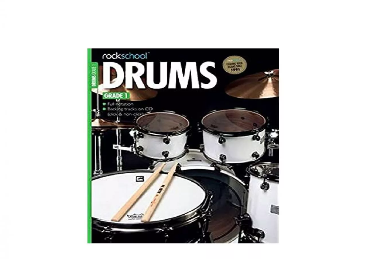 PDF-EPUB FREE Rockschool Drums Grade 1 20122018 Book Audio Download Card