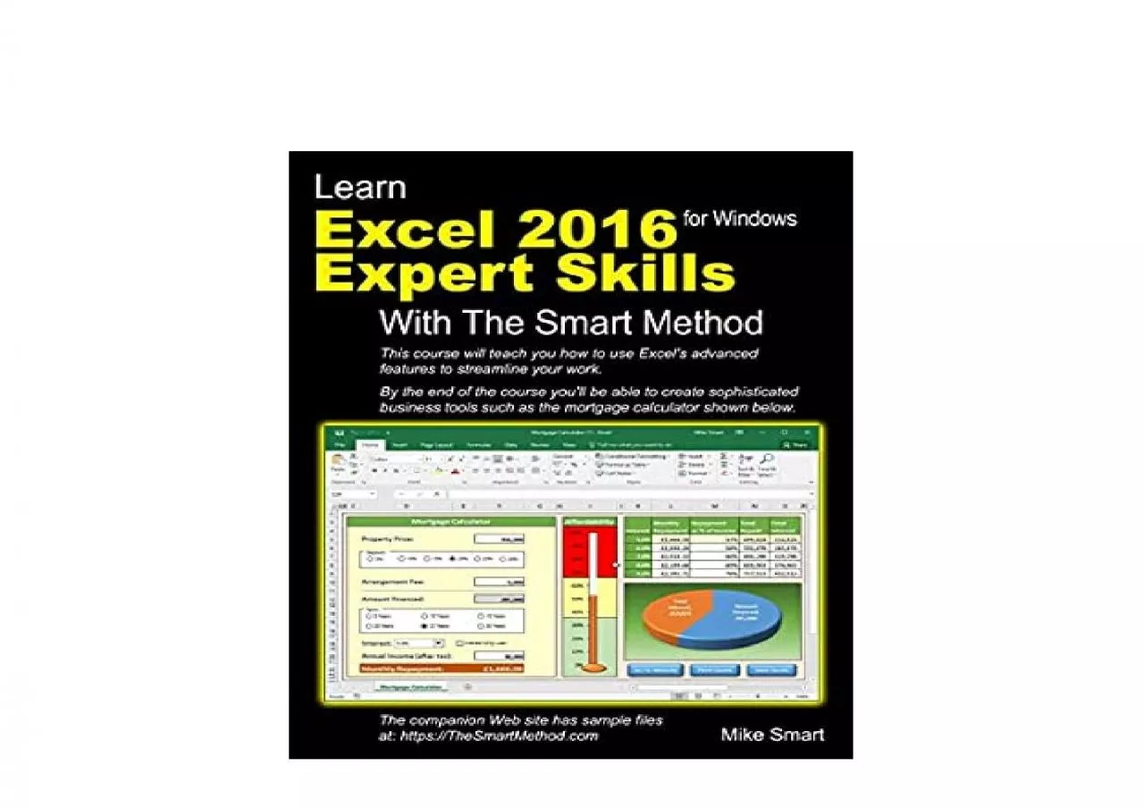 PDF-EPUB FREE Learn Excel 2016 Expert Skills with The Smart Method Courseware Tutorial teaching