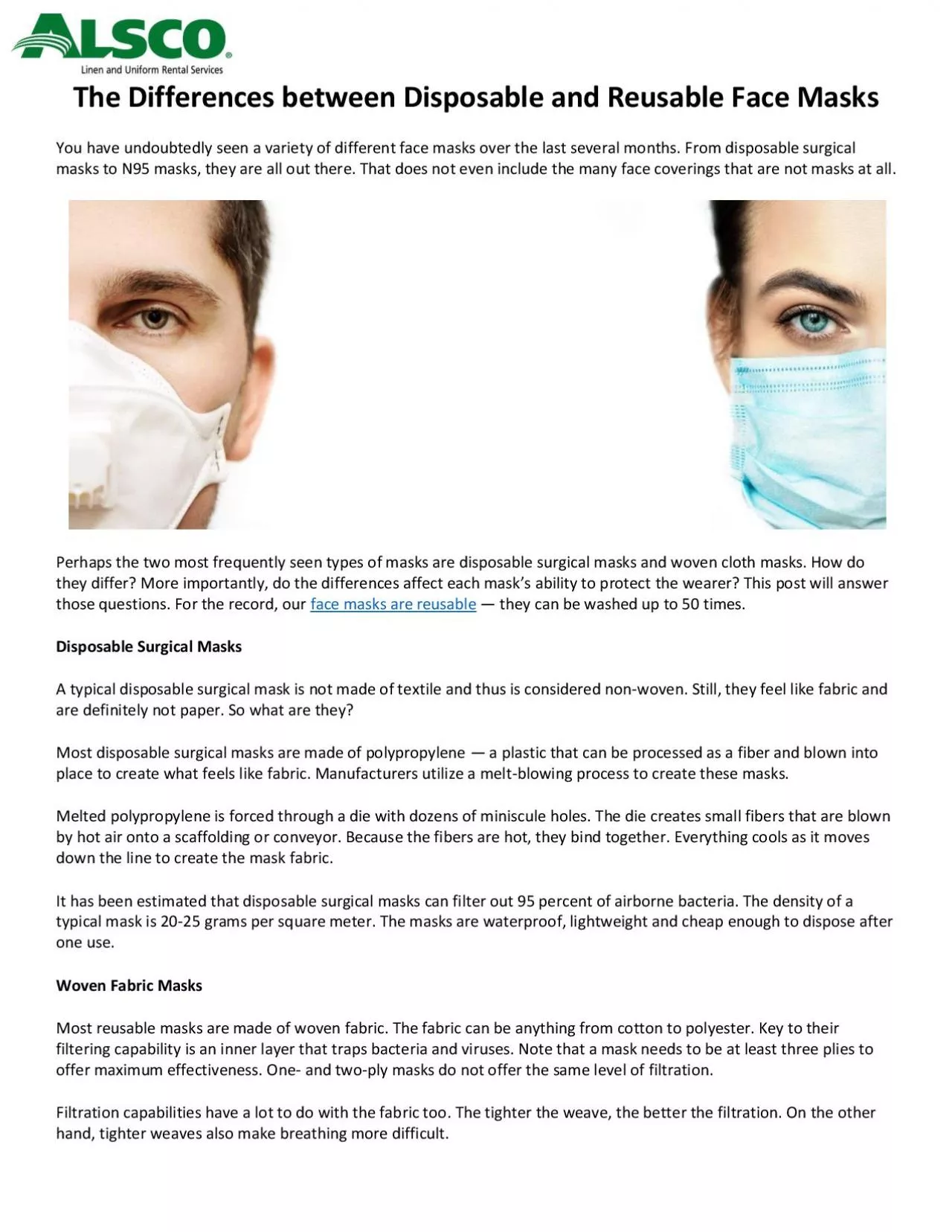 PDF-The Differences between Disposable and Reusable Face Masks