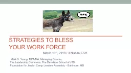 STRATEGIES TO Bless Your Work force