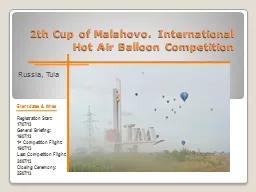 2th Cup of Malahovo. International