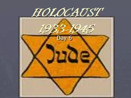 HOLOCAUST 1933-1945 Day