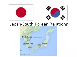 Japan-South Korean Relations