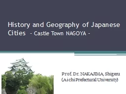 History and Geography of Japanese