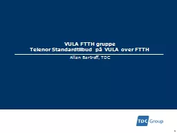 VULA FTTH gruppe Telenor
