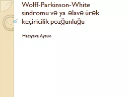 Wolff-Parkinson-White sindromu