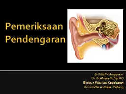 PPT-Pemeriksaan Pendengaran