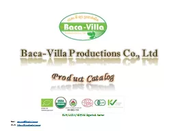 Baca-Villa Productions Co., Ltd