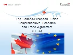 The Canada-European Union