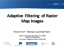 Adaptive Filtering of Raster Map Images