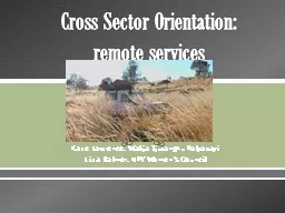 Cross Sector Orientation: