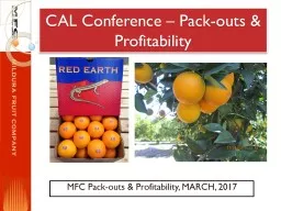 Citrus Forum 2017 From the Market to the