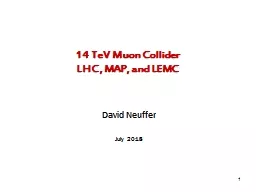 1 14  TeV  Muon Collider