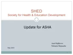 SHED Society for Health & Education Development