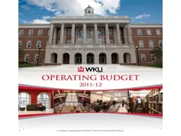 FY2011-12 Budget Documents
