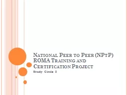 National Peer to Peer (NPtP)