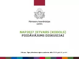 NAP2027  ietvars (kodols)