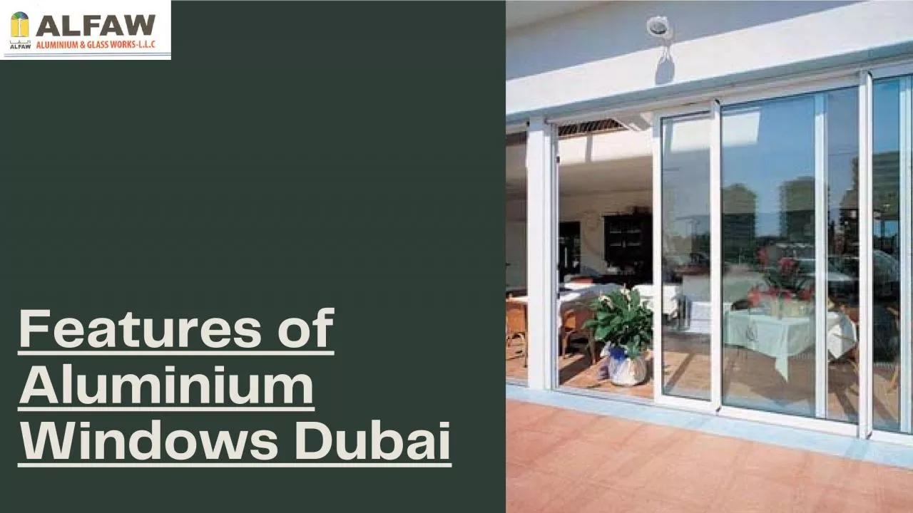 PDF-Aluminium Windows Manufacturers In Ajman