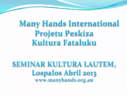 Many Hands International