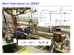 Mott   Polarimeter  at CEBAF