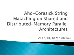 Aho-Corasick  String  Mataching