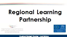 Regional Learning Partnership