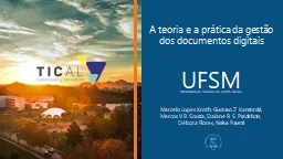UFSM Universidade Federal de Santa