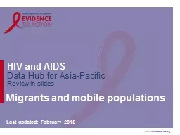 Migrants and mobile populations
