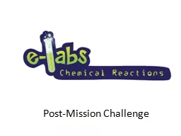 Post-Mission Challenge __AgNO