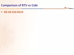 Comparison of RTV vs Cobi