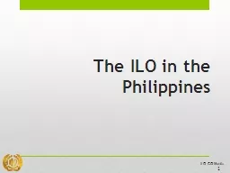 The ILO in the Philippines