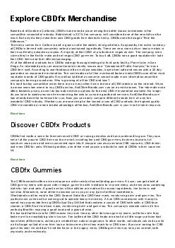 CBDfx Products: CBDfx Gummies, CBDfx Oil Tinctures