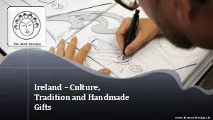 Ireland – Culture, Tradition and Handmade Gifts