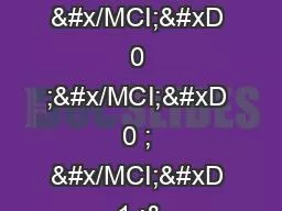 ��29  &#x/MCI; 0 ;&#x/MCI; 0 ; &#x/MCI; 1 ;&
