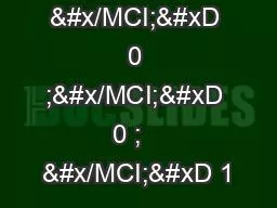 ��     &#x/MCI; 0 ;&#x/MCI; 0 ;   &#x/MCI; 1