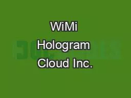 WiMi Hologram Cloud Inc.