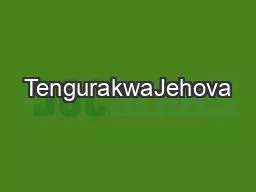 TengurakwaJehova