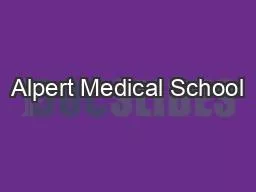 Alpert Medical School