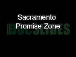 Sacramento Promise Zone