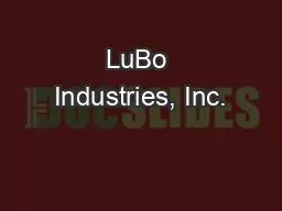 LuBo Industries, Inc.