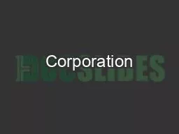 Corporation