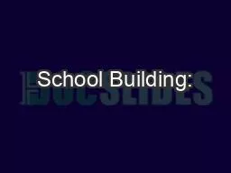 School Building: