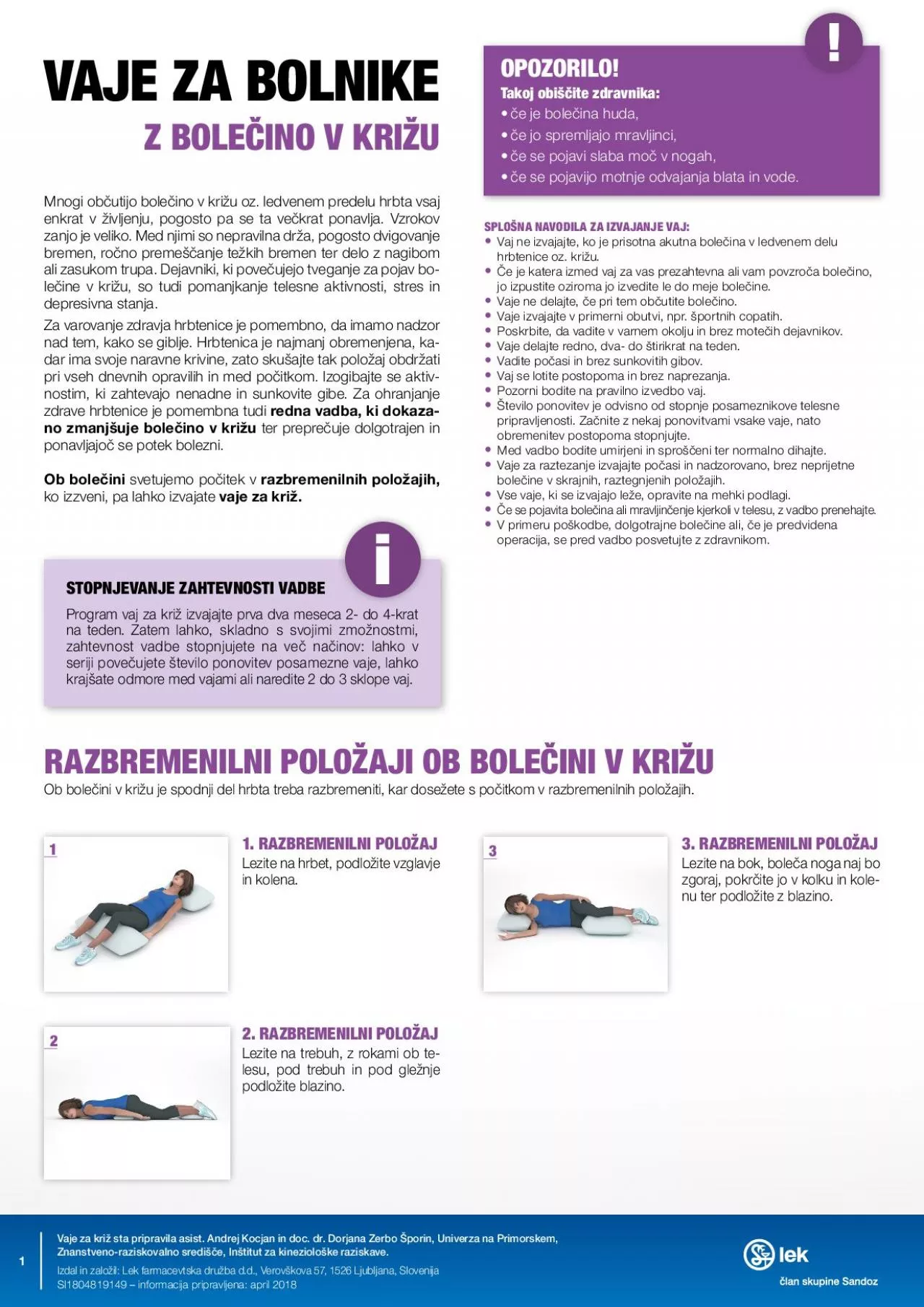 PDF-Z BOLEINO V KRIUVAJE ZA BOLNIKEMnogi obutijo bolei