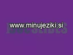 www.minujeziki.si
