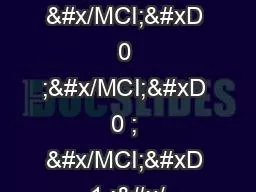 �� &#x/MCI; 0 ;&#x/MCI; 0 ; &#x/MCI; 1 ;&#x/