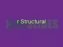 r Structural
