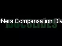 FiOinJ of WorNers Compensation Dividend POans