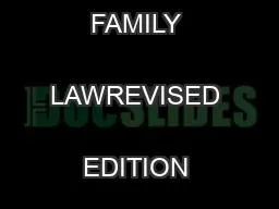 LAWS OF BRUNEIISLAMIC FAMILY LAWREVISED EDITION 2012B.L.R.0. 6/2012
..