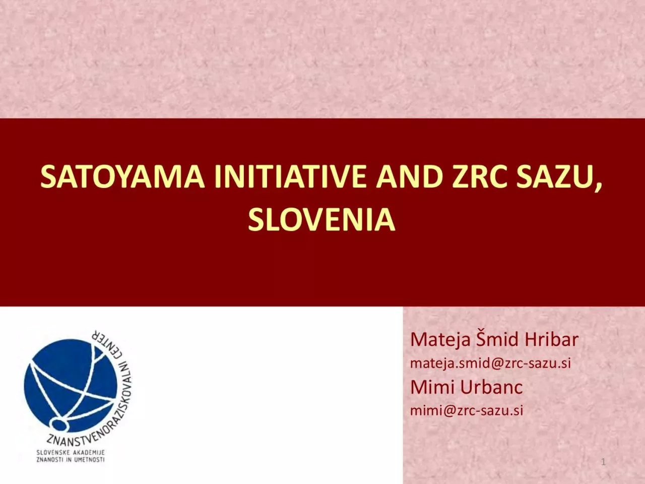 PDF-aateja Šmid Hribarmateja.smid@zrc-sazu.si Mimi Urbanc mimi@zrc-sazu.