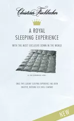A royal sleeping experience